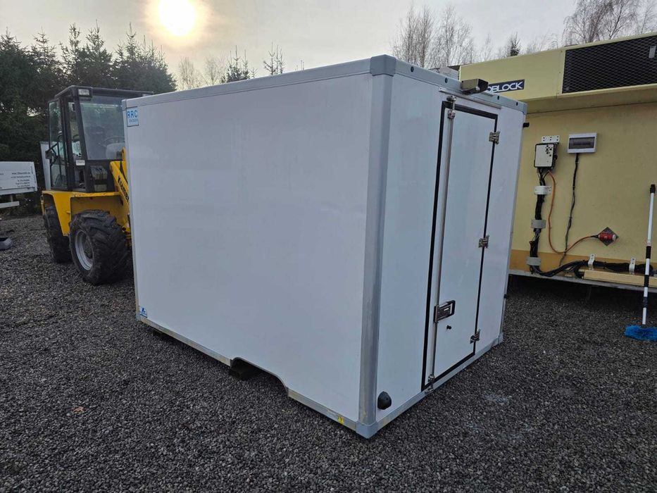 Kontener mroźnia stacjonarna zewnętrzna 380V Gotowa TANI TRANSPORT PL