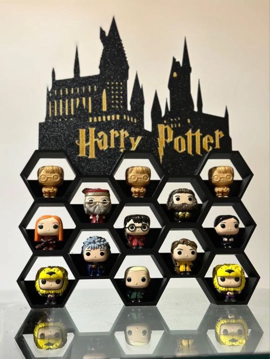 Стенд Harry Potter‼️для фігурок Kinder  Поличка Гаррі Поттер Кіндер