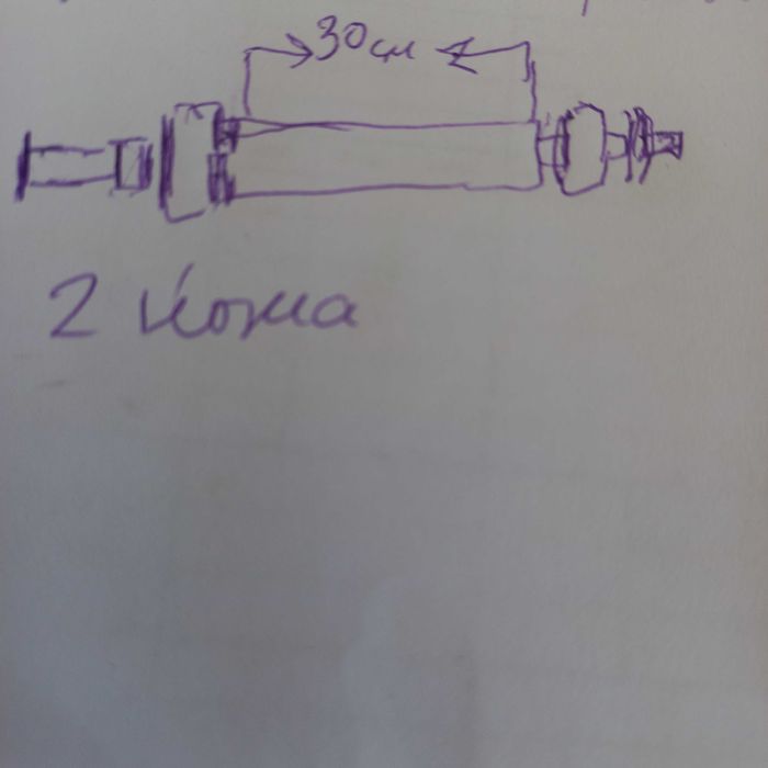 Вал к строгальному станку