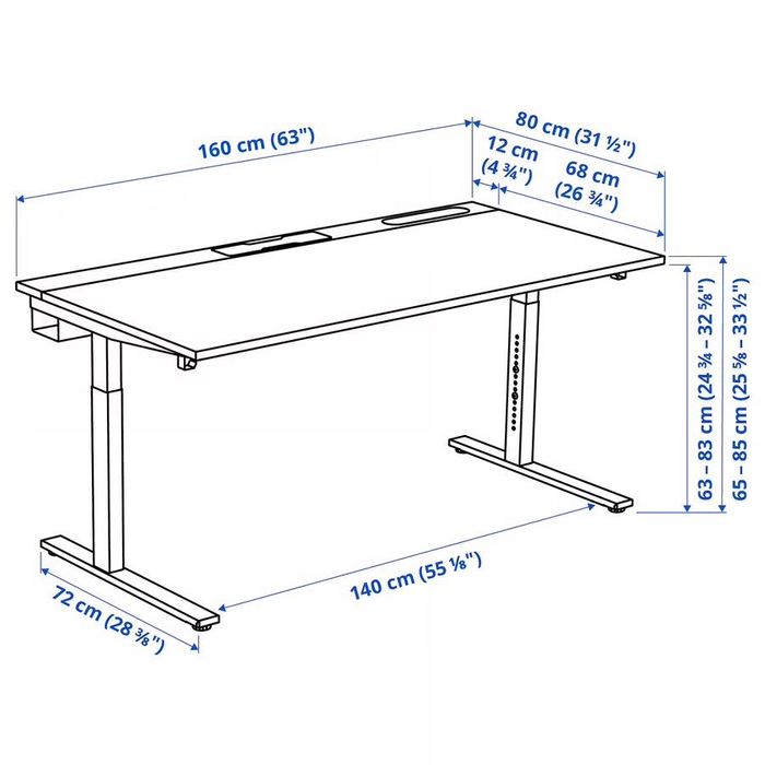 Mesa Ikea Mittzon