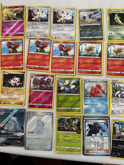 Lote cartas pokemon