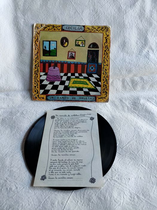 Disco Vinil Single - Cecília