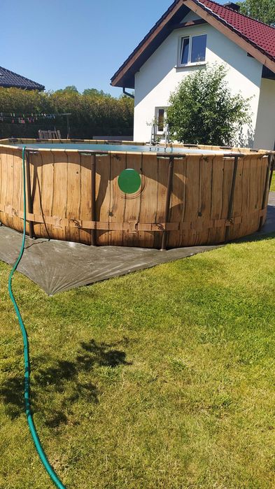 Basen ogrodowy duży