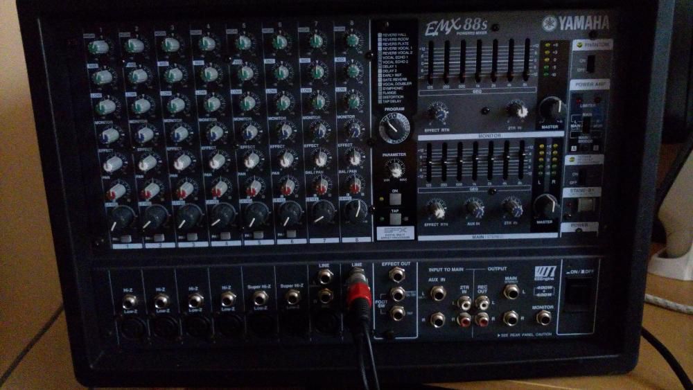 Powermixer i kolumny Yamaha
