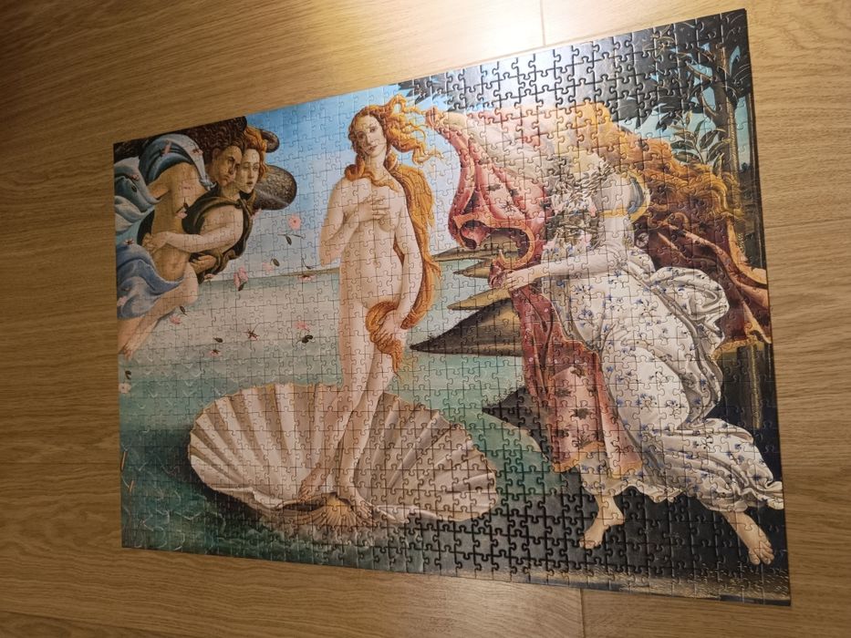 Puzzle 1000, stan idealny