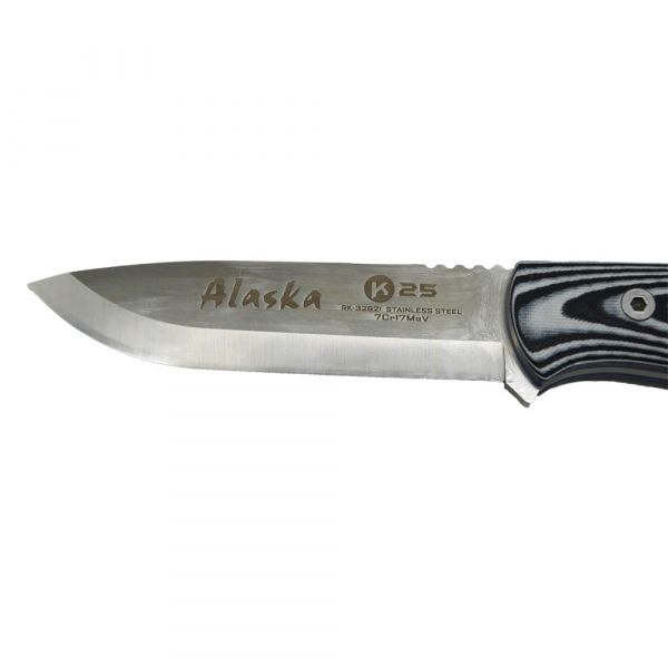 RUI K25 Nóż Bushcraft z krzesiwem Alaska 32621
