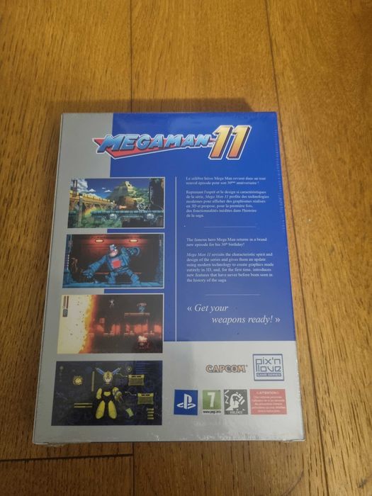 Megaman 11 mega man edycja kolekcjonerska PS4 pixnlove Rare