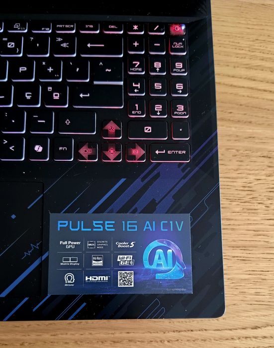 MSI Pulse 16/ Ultra 9/ RTX 4070/ 32GB/ 1TB
