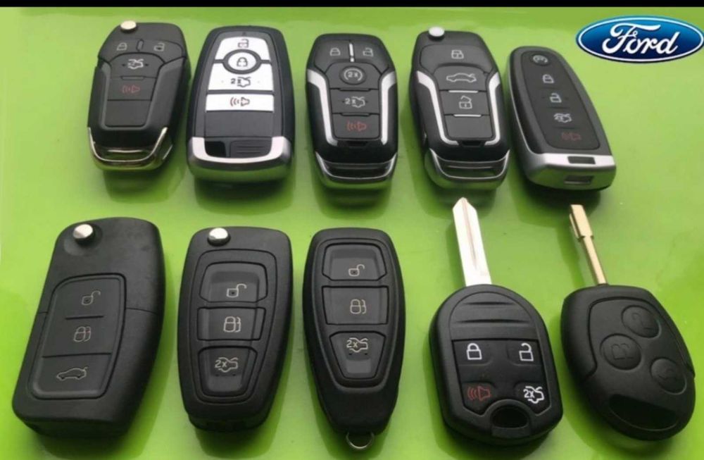 Виготовлення ключів Ford fiesta,C/S-max,Focus,Kuga,Edge,Mondeo,Fusion