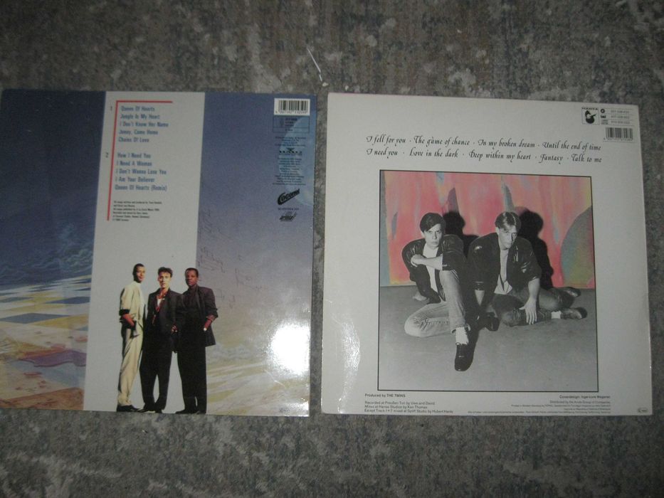 Winyle Bad Boys Blue ,The Twins,OMD ,Samantha Fox ,Belinda Carlise