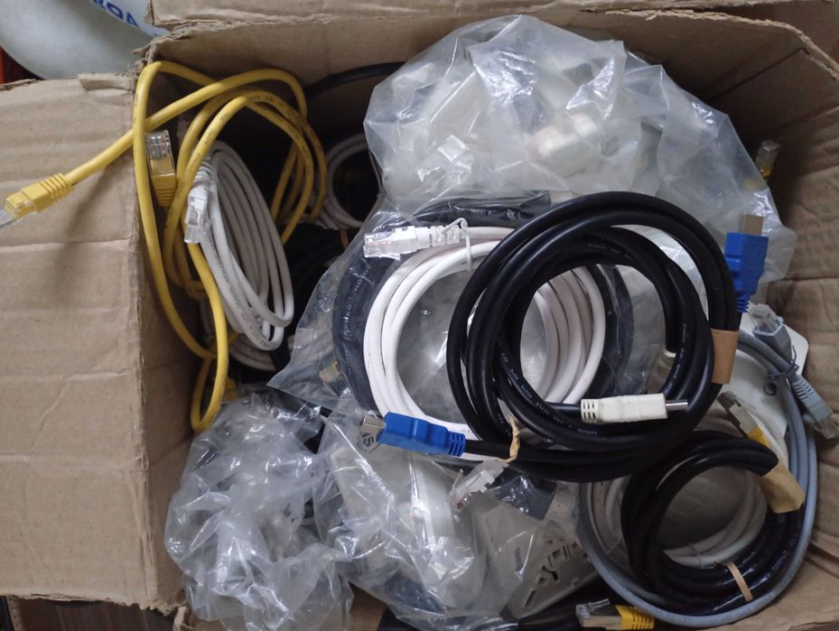 Cabos HDMI e Cabos de rede Novos!