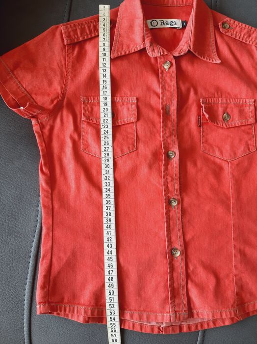 Camisa de ganga Rags