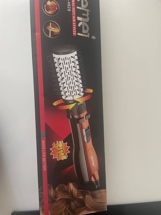 Фен-браш з обертанням 3в1 Gemei (ksuu store)