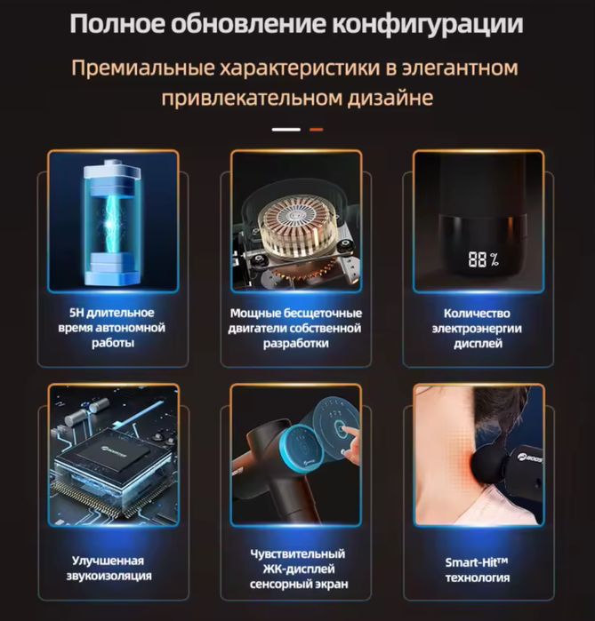 ‼️Ударний масажер Booster M2 перкусійний масажер для тіла‼️