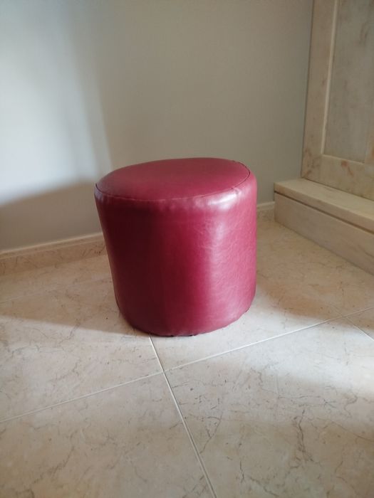 Candeeiro de pé/ puff