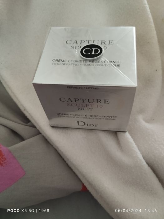 Creme  capture sculpt 10 noite Cristian Dior