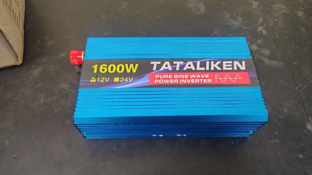 Przetwornica 1600W 230V 12V czysty sinus tataliken sinusoida falownik inwerter