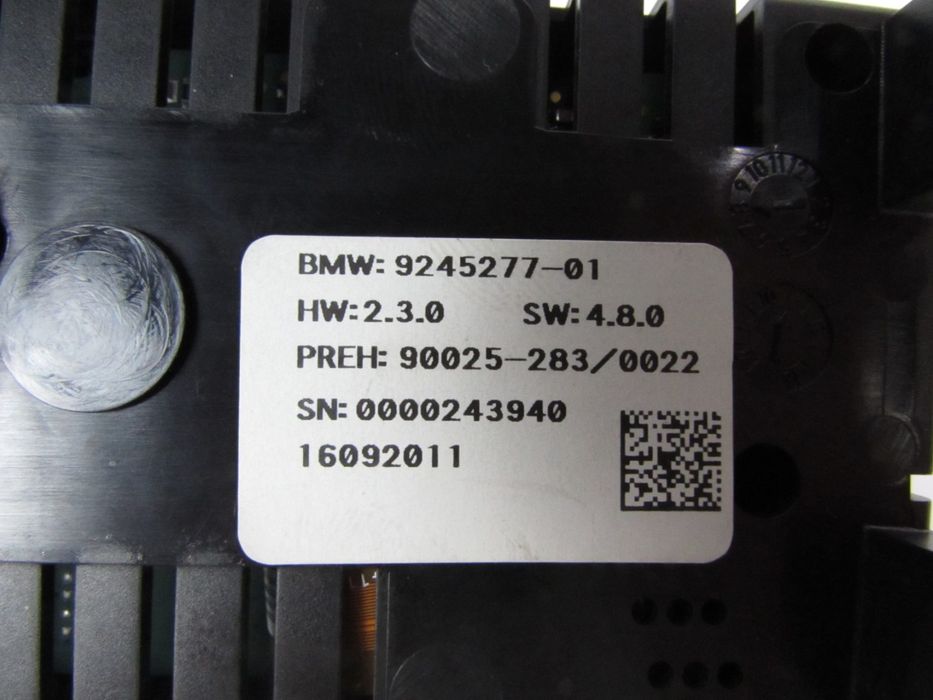 Painel Ac Bmw 5 Gran Turismo Ref: 61319245277