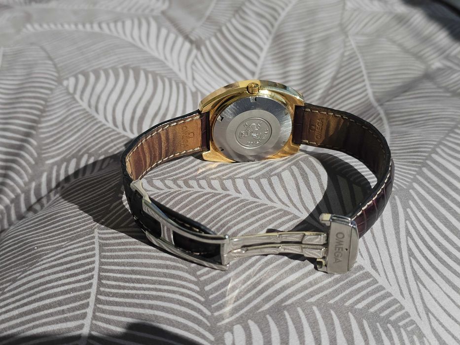 Omega Seamaster automatic 14k Gold Filled 39 mm b/k