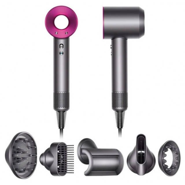 Фен стайлер 5в1 Super Hair Dryer з іонізацією 5 насадок 1600Вт 10003