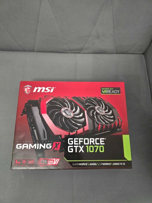 Karta graficzna Msi Gtx 1070 Gaming X 8 Gb
