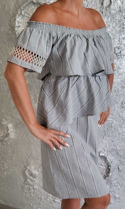 Pinko sukienka denim roz L/XL