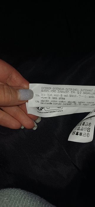 Пальто zara вовняне