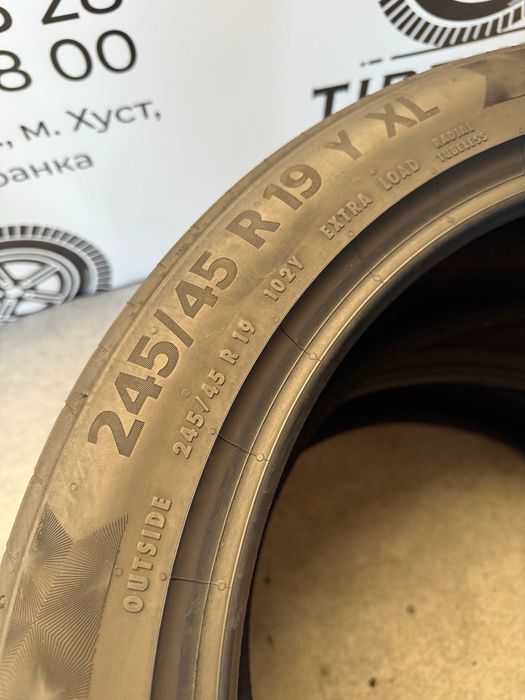 Літні шини 245/45/19 Continental PremiumContact 6, летняя резина R19