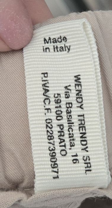 Spodnie bawełniane wendy trendy