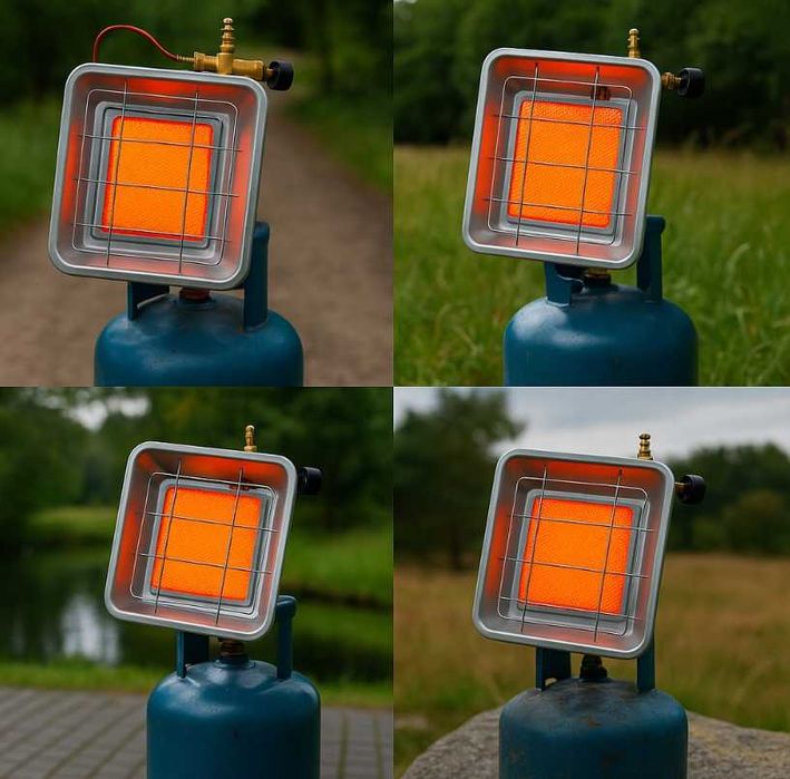 Nowy Grzejnik Gazowy Słoneczko 4,2KW Promiennik na Butle na Gaz