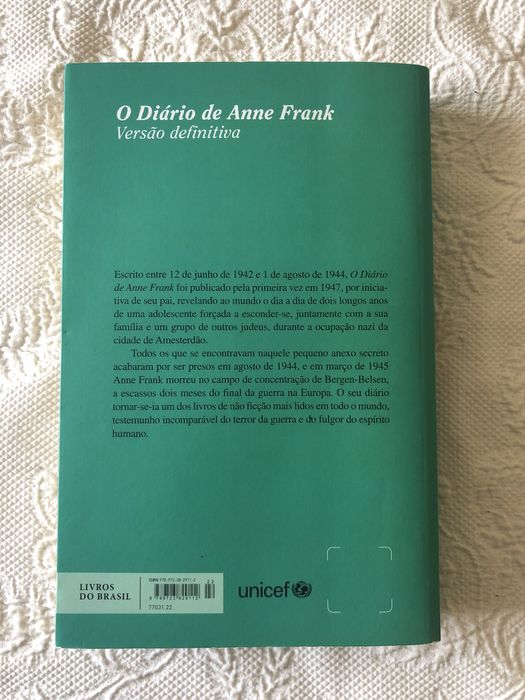 O Diário de Anne Frank, versão definitiva