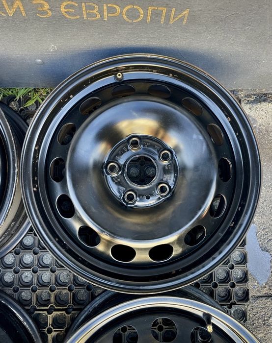 Диски 5/112 r16 металеві, Skoda, Audi, Volkswagen