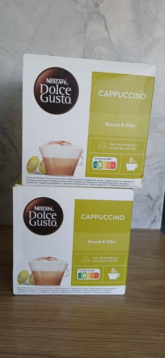 Nescafe Dolce Gusto cappuccino round & silky 2 opakowania po 186g