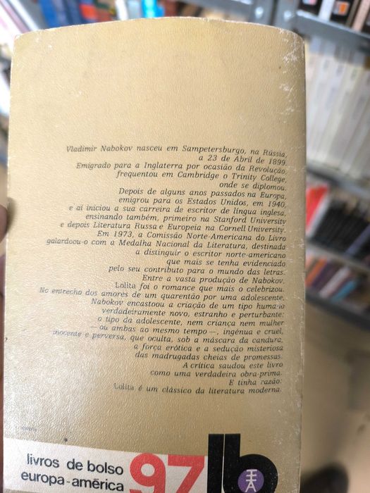 Lolita — Vladimir Nabokov (Colecção Europa-América, Volume Duplo)