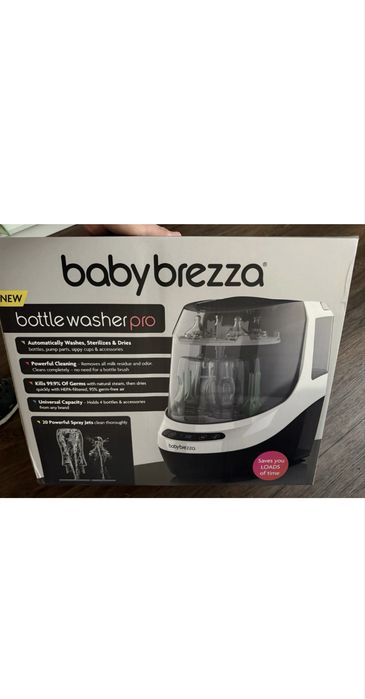 Машина 3 в 1 для миття, стерилізації та сушіння пляшечок Baby Brezza Bottle Washer Pro (BRZ0103)