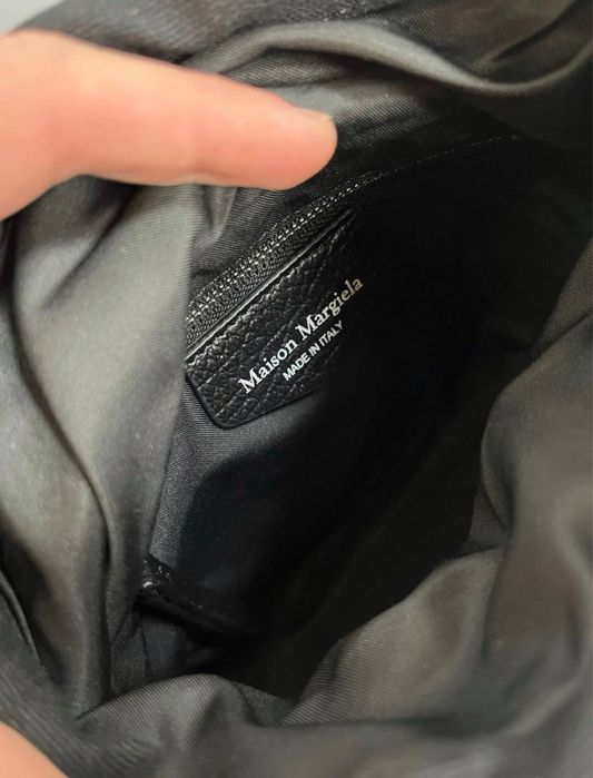 Maison Margiela 5AC Camera сумка чорна шкіряна унісекс чоловіча