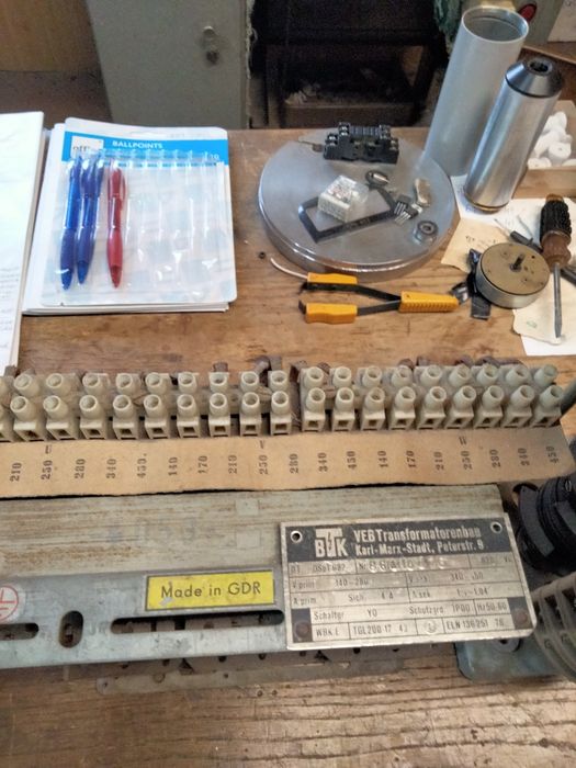 Trafo 3faz. Reg od 140:450V/800W