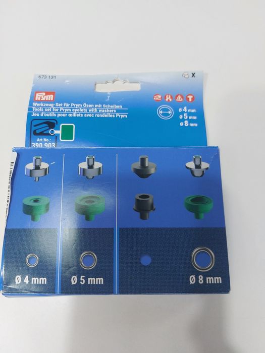 Prym 673131 zestaw narzędzi do oczek z podkładkami