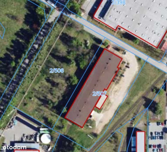 Częstochowa – hala 2375 m² z suwnicami + działka 0,72 ha