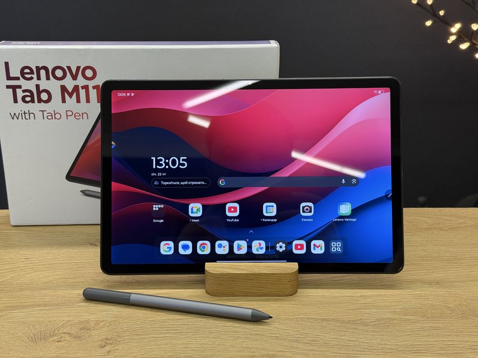 Планшет Lenovo Tab M11 8/128Gb Grey WiFi + Pen Офіційний