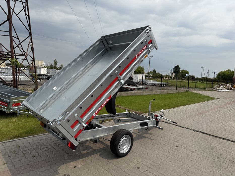 Przyczepa wywrotka TEMARED TIPPER 2515/2 S 2.5x1.5m DMC:1800kg