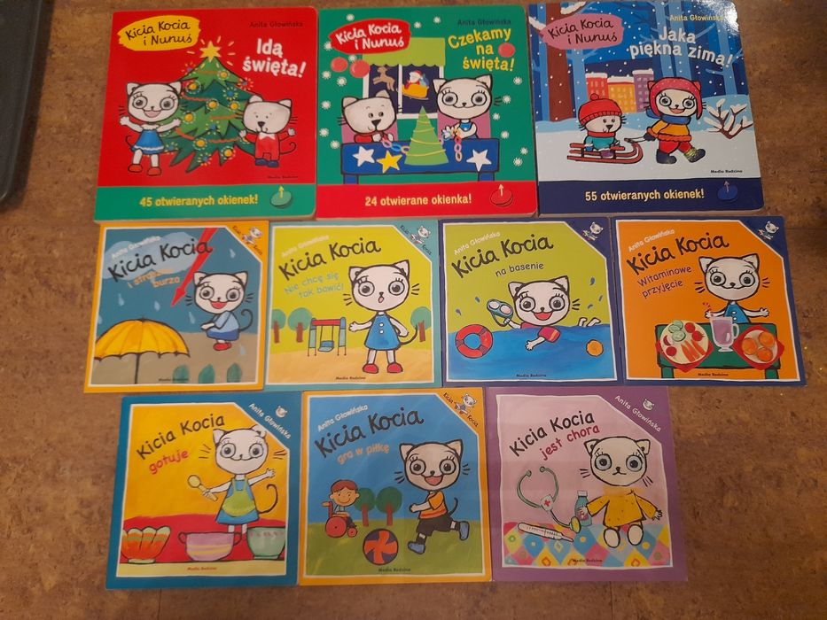 Zestaw książeczek Kicia Kocia