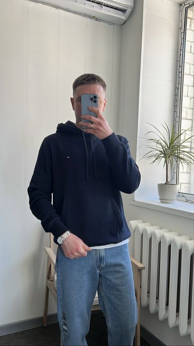 Оригінал 100% Худі на флісі Tommy Hilfiger