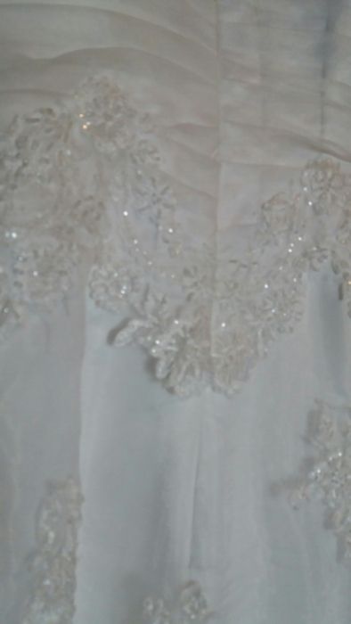 Suknia ślubna rozm.36-38 wysyłka