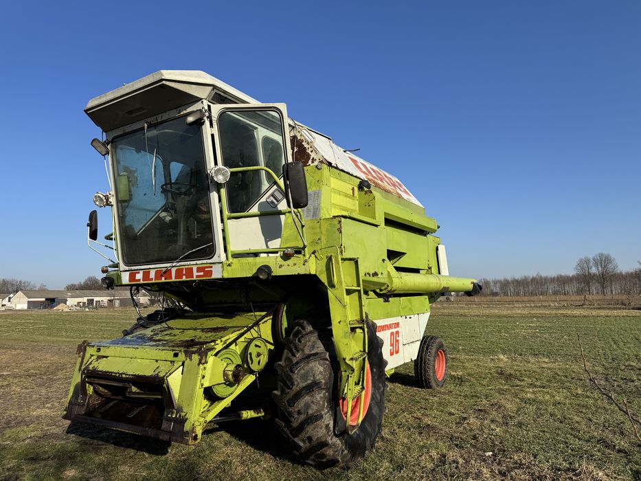 Claas Dominator 96 • Hydrostat • Silnik Mercedes • Heder 4,5 m + wózek