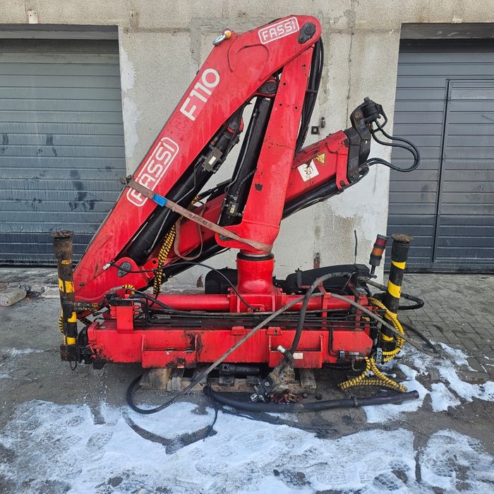 HDS dźwig fassi 110 sprawny kompletny