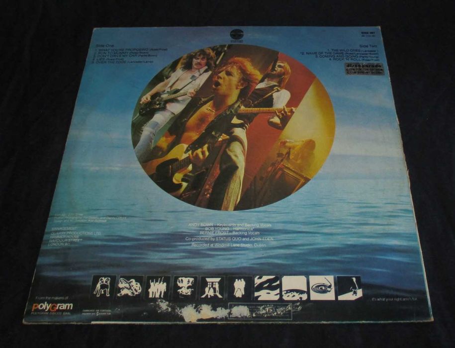 Disco LP Vinil Status Quo Just Supposin