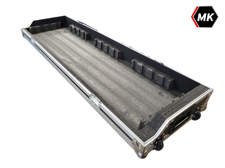 153x43x16 Prodjuser case na keyboard wbudowane koła JAK NOWY  z FV