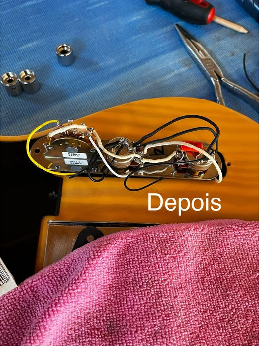 Telecaster Squier CV- Braço Fender