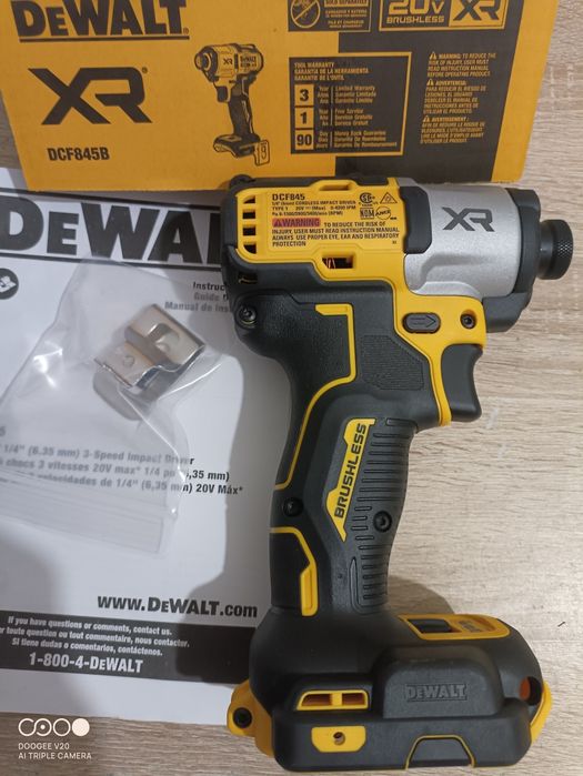 DeWalt DCF845 20V Max оригінальний безщітковий імпакт